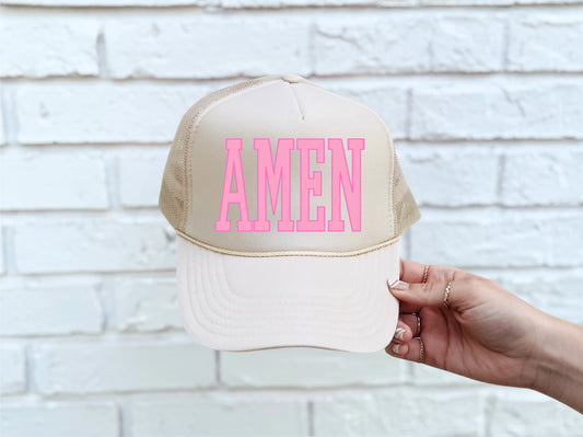 Amen Trucker Hat