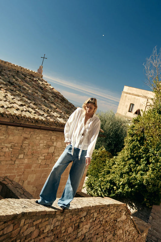 Kancan Marnie Ultra High Rise Wide Leg Jeans