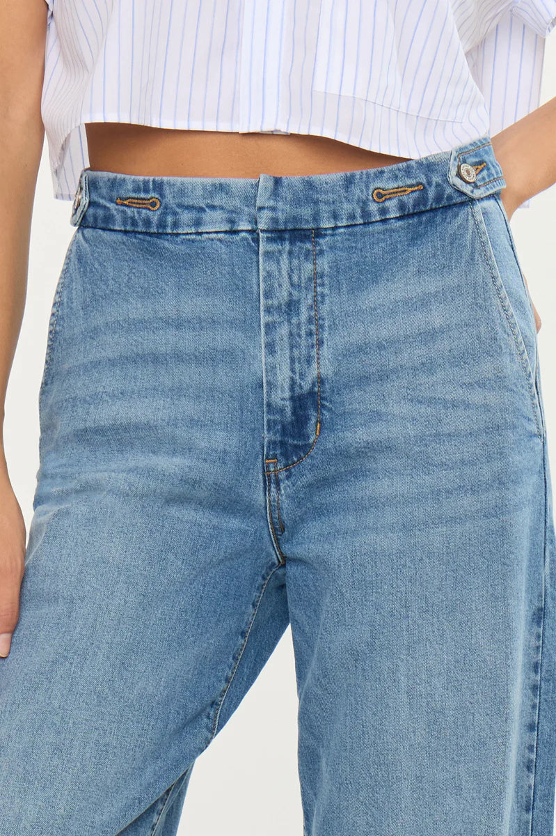 Kancan Marnie Ultra High Rise Wide Leg Jeans