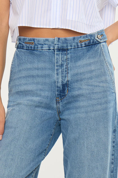 Kancan Marnie Ultra High Rise Wide Leg Jeans