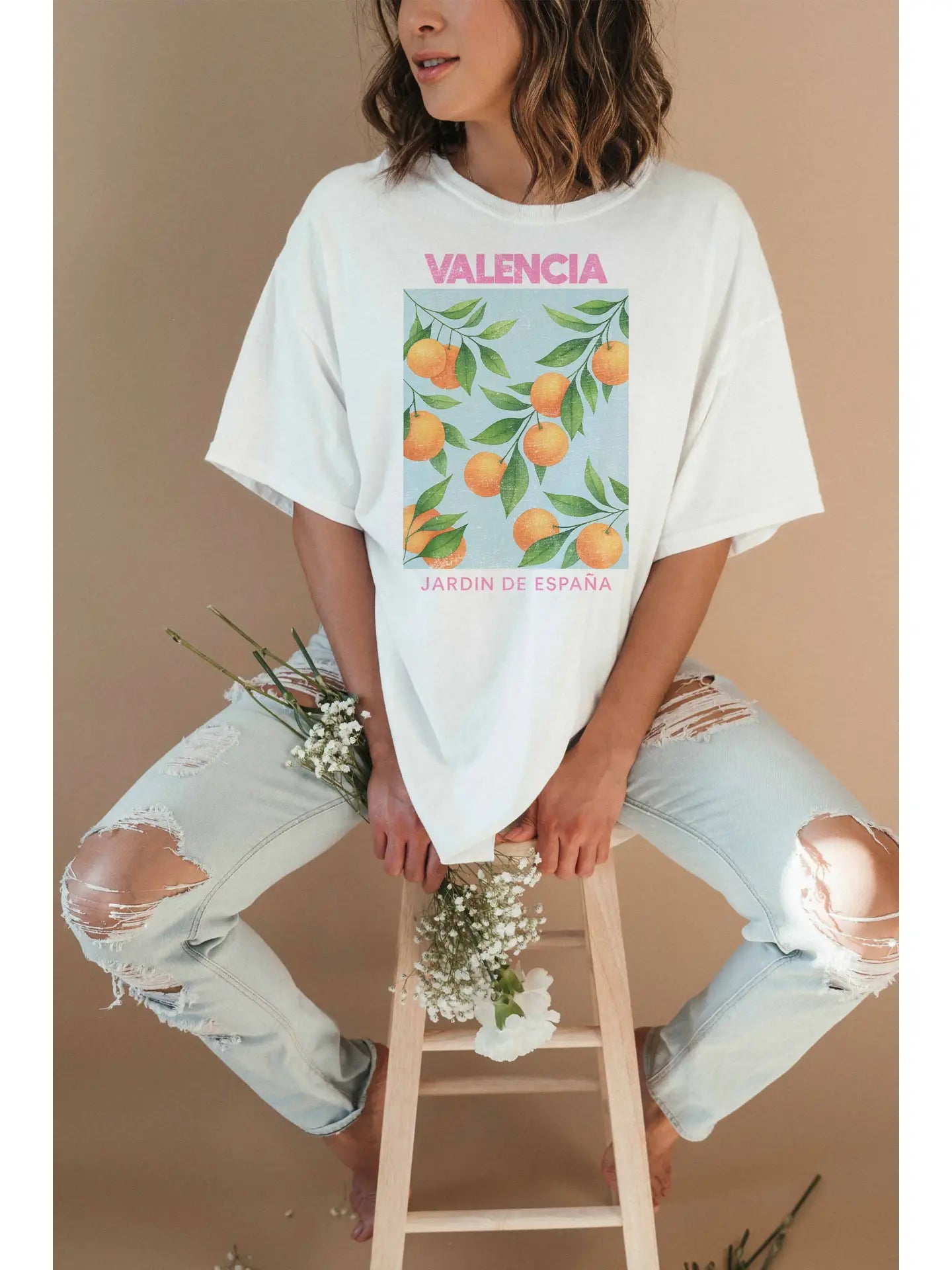 **SALE! Valencia Oversized Tee (Size M/L)