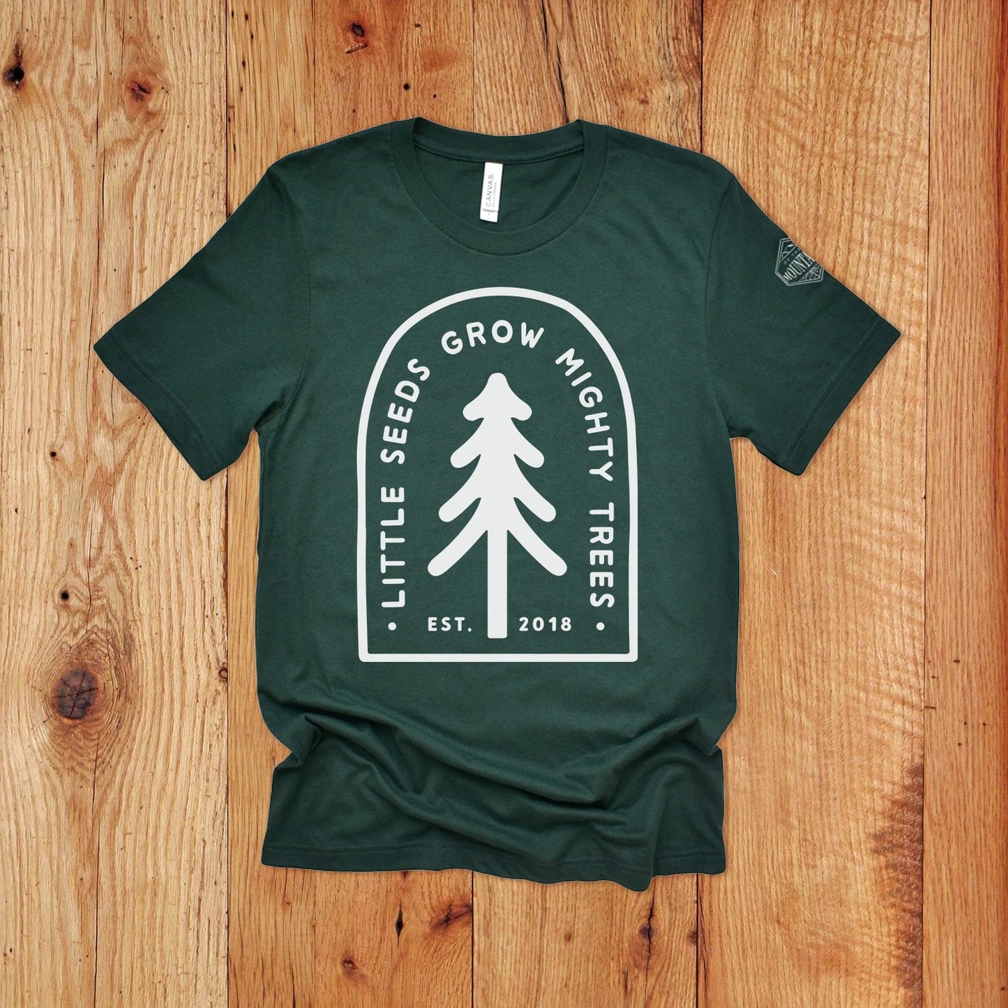 Kids Little Seeds Grow Mighty Trees Tee