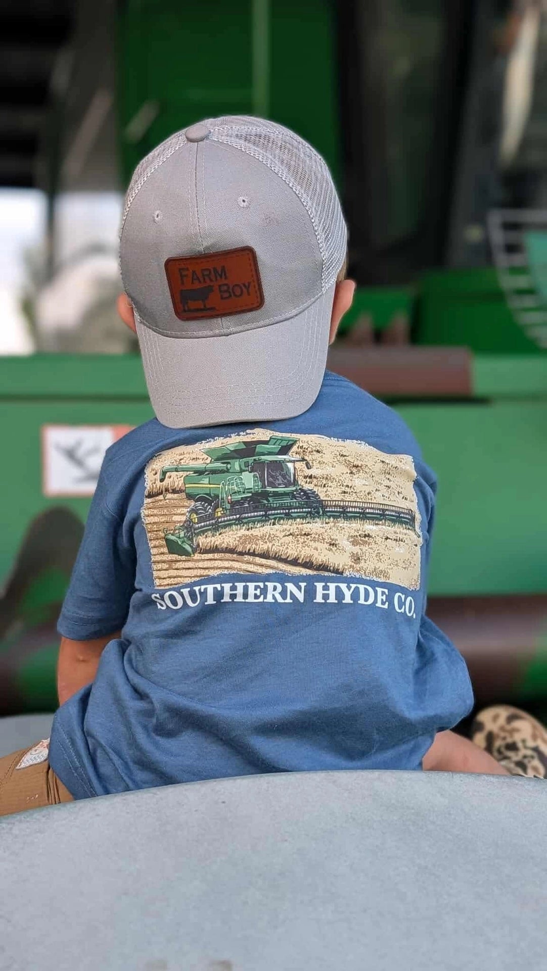 Boys Southern Hyde Grain Train Tee