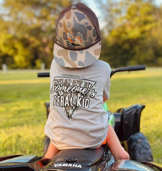 Boys Southern Hyde Feral Kid Tee
