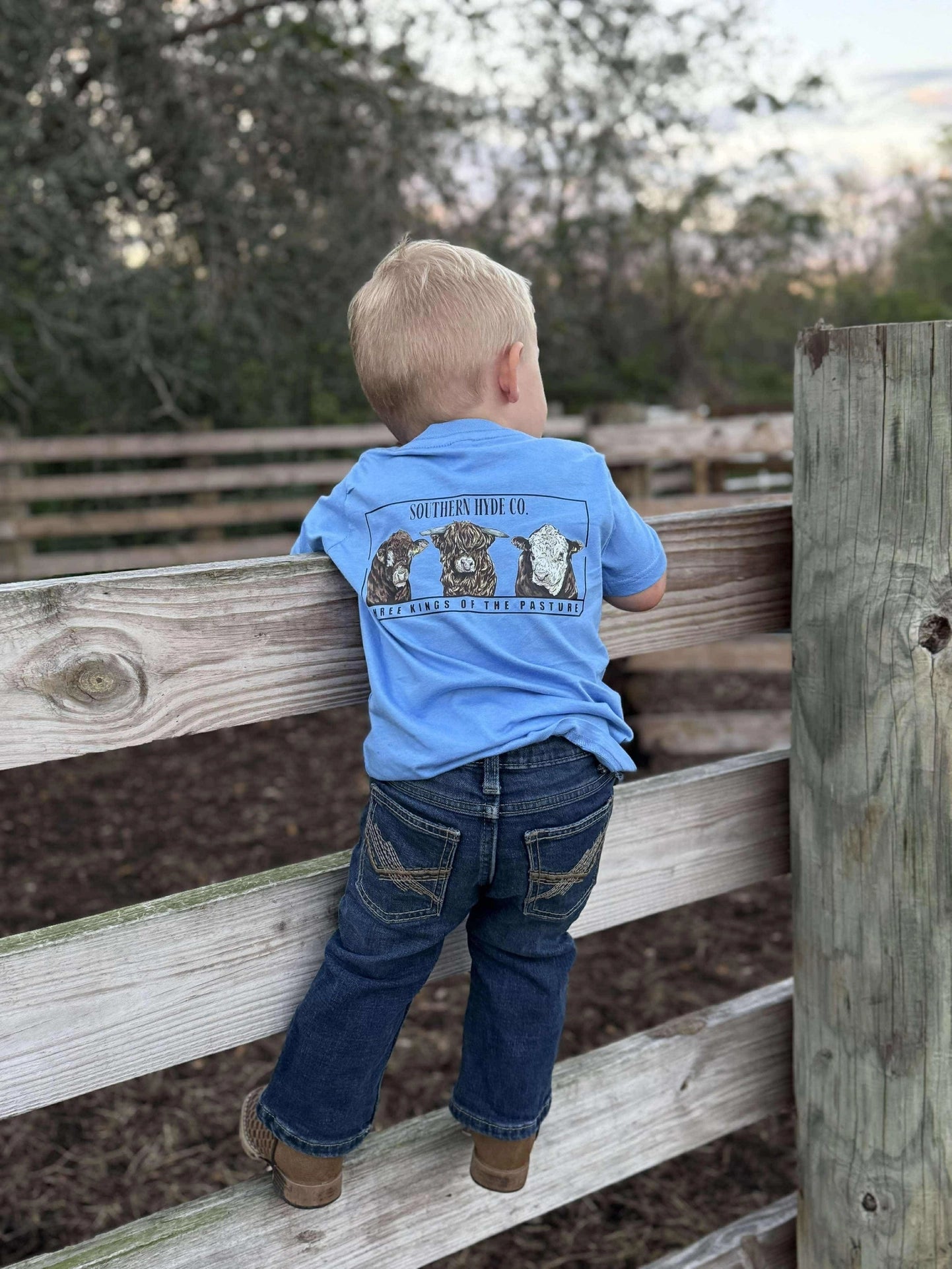 Boys Southern Hyde Three Kings of the Pasture Tee