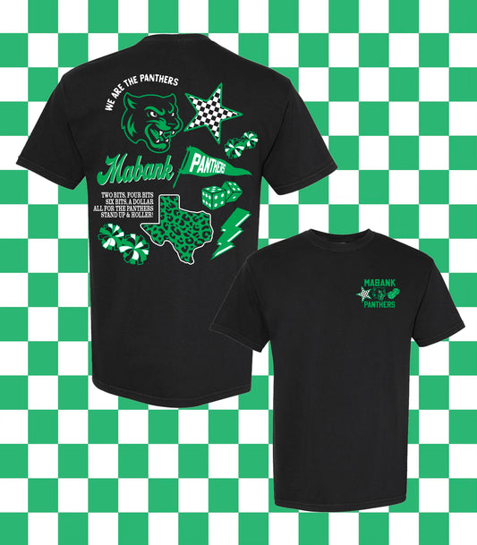 **PREORDER** Mascot Collage Mabank Panthers Tee