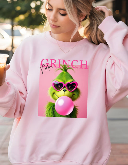 Bubblegum Christmas Sweatshirt