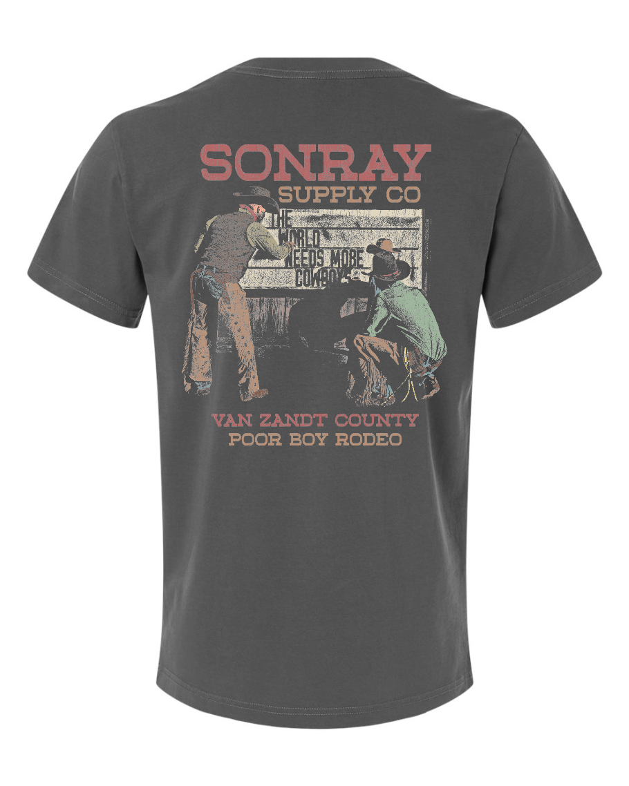 Sonray World Needs More Cowboys Tee