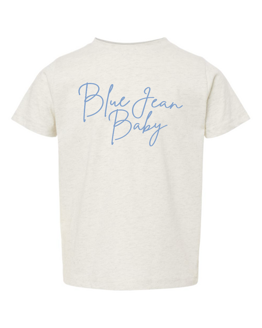Girls Blue Jean Baby Tee