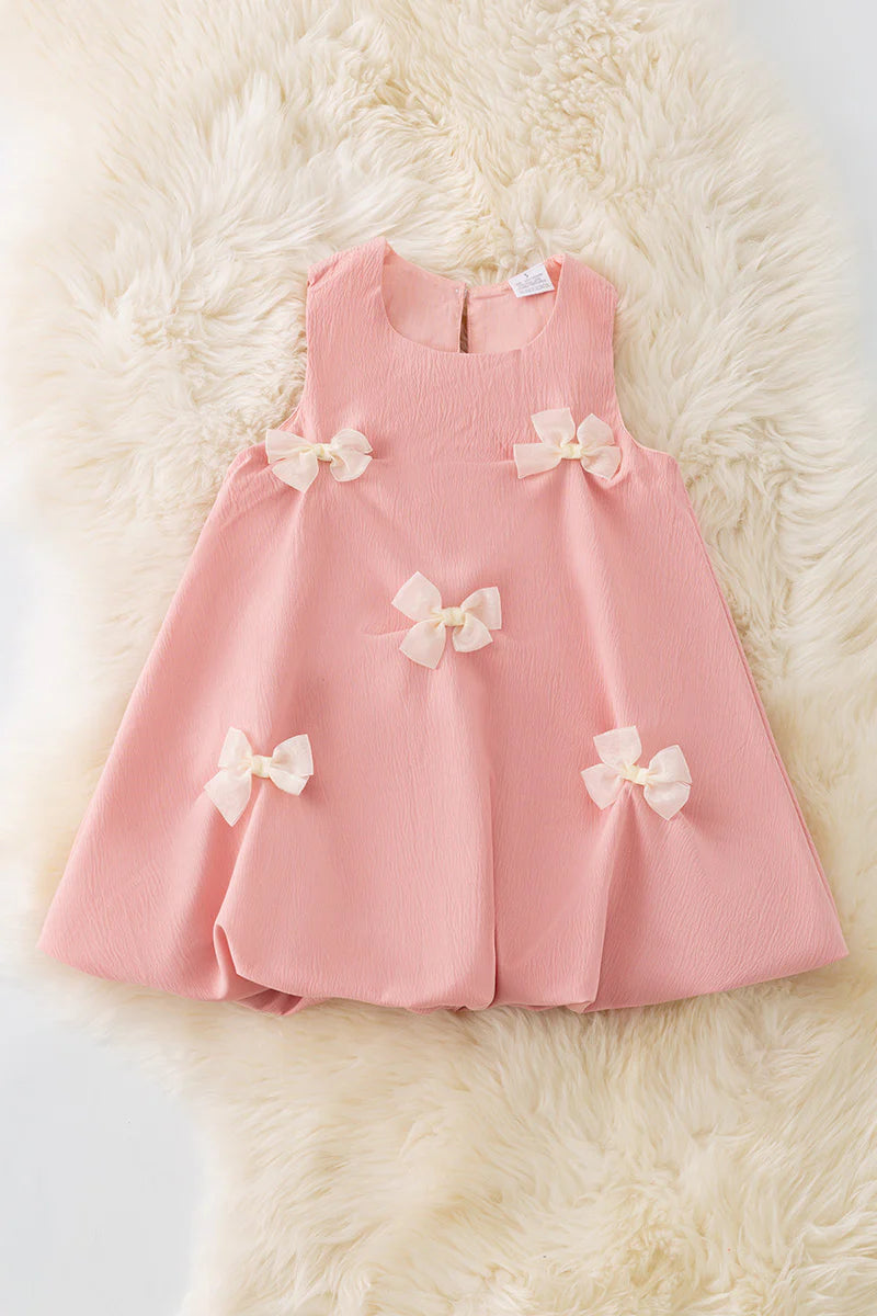 Girls Bow Bubble Dress
