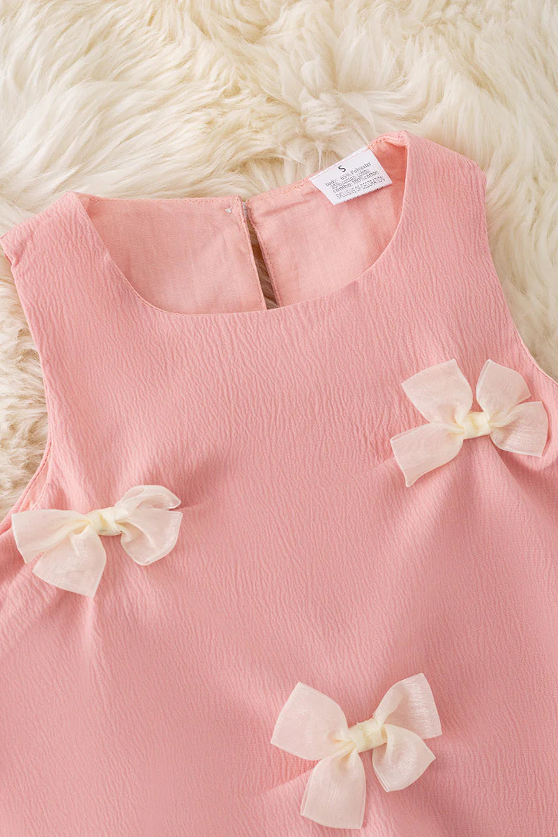 Girls Bow Bubble Dress