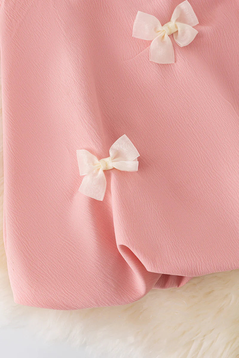 Girls Bow Bubble Dress