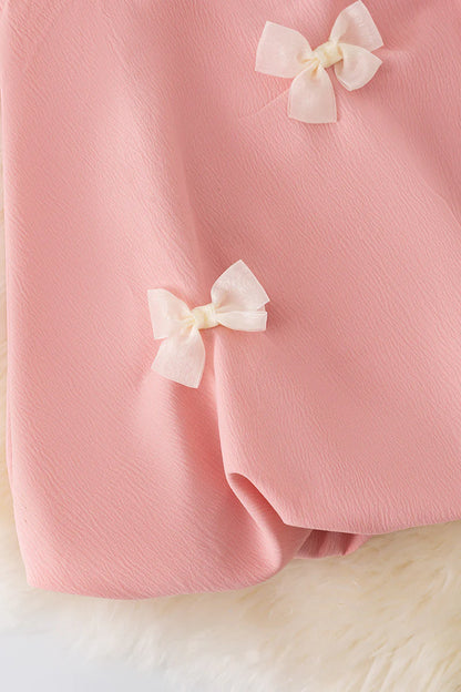Girls Bow Bubble Dress