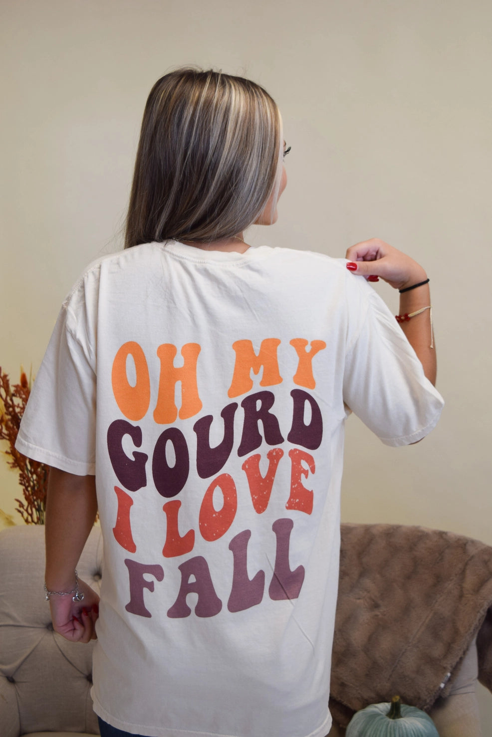 Oh My Gourd I Love Fall Tee