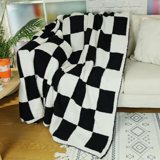 Checkered Lux Blanket