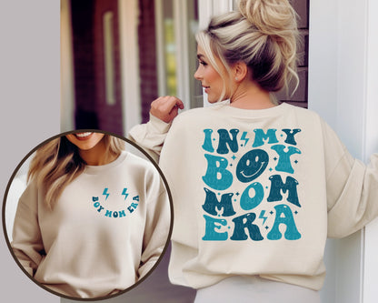 In My Boy Mom Era Sweatshirt