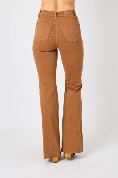 Colorado Judy Blue Camel Tummy Control Flares