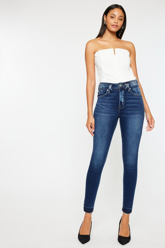 Kancan Mackena DW Released Hem Skinny Jeans