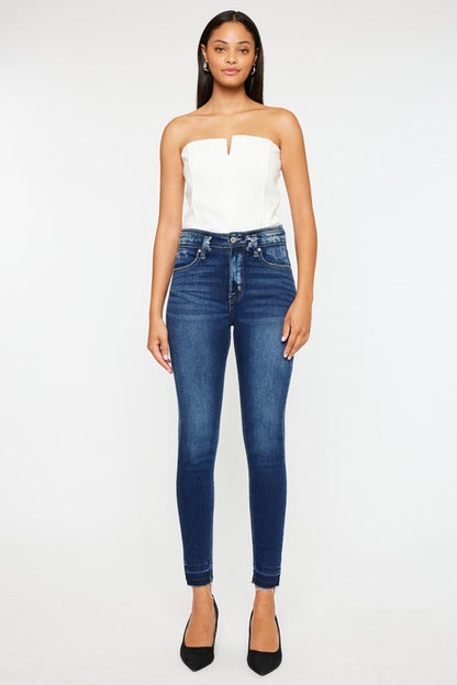 Kancan Mackena DW Released Hem Skinny Jeans