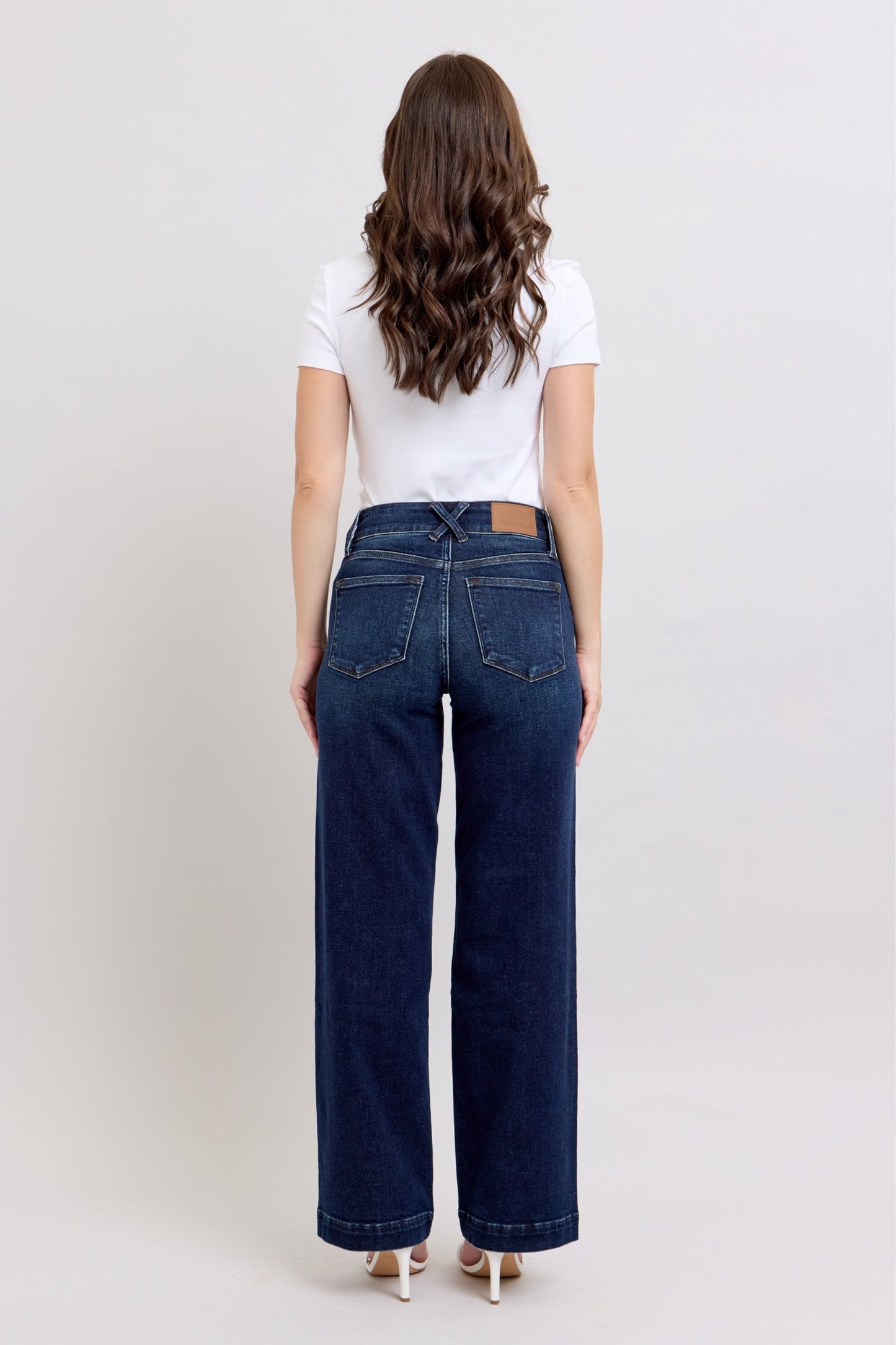 Judy Blue Leland DW Wide Leg Jeans