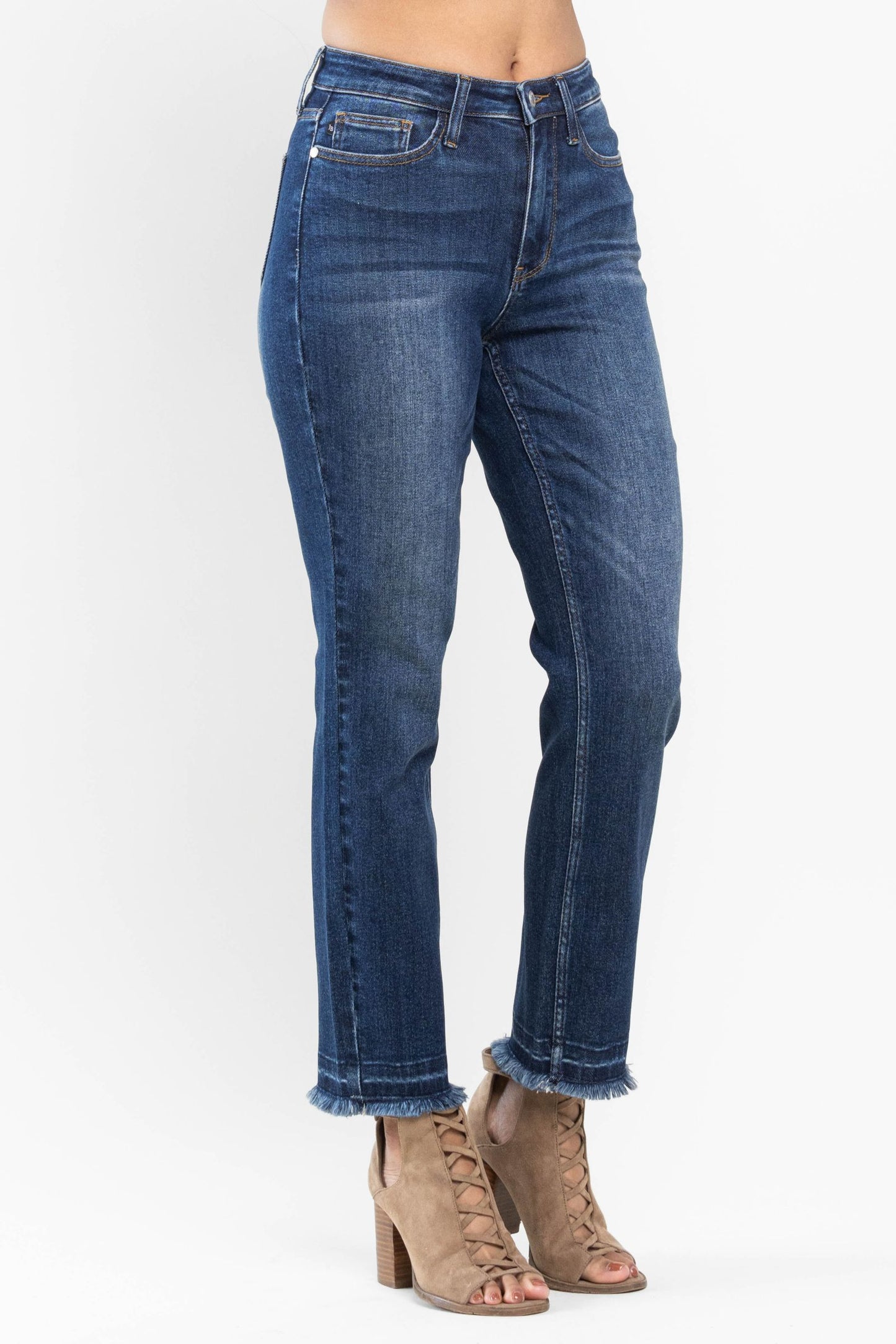 Eastville Judy Blue Released Hem Slim Jean