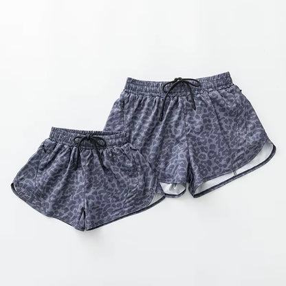 Womens Sloane Printed Athletic Shorts
