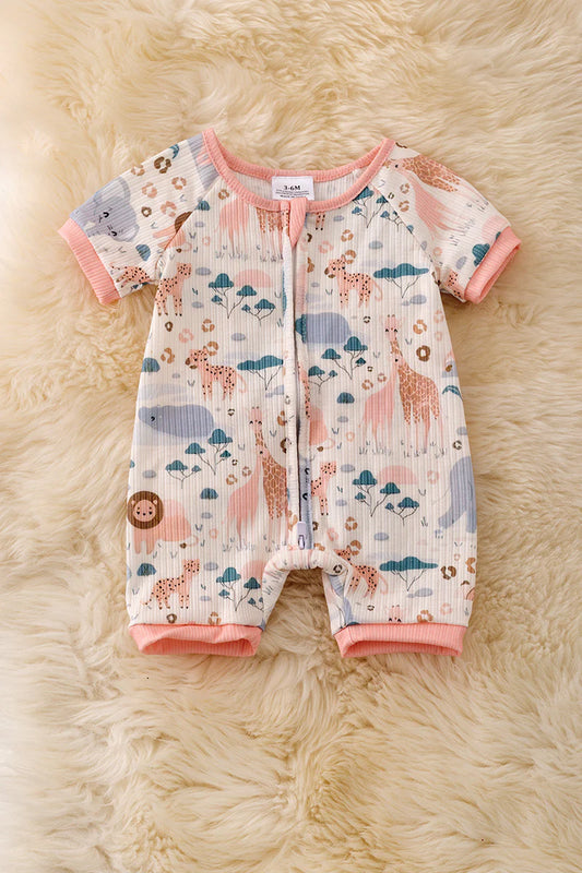 Baby Girls Jungle Romper