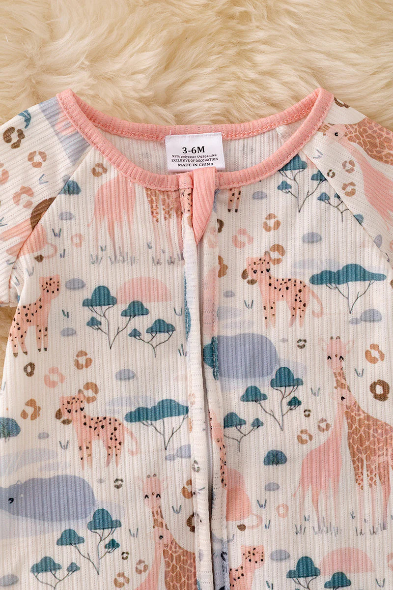 Baby Girls Jungle Romper