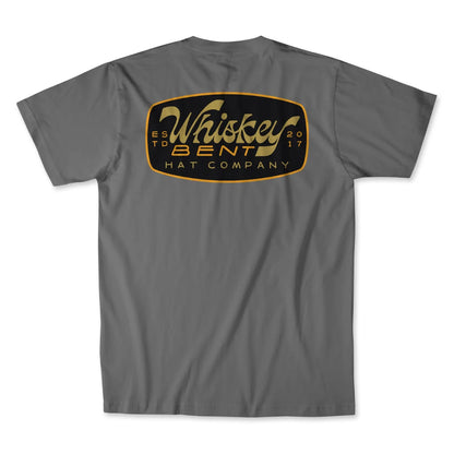 Whiskey Bent Hat Co. Damon Grey Tee