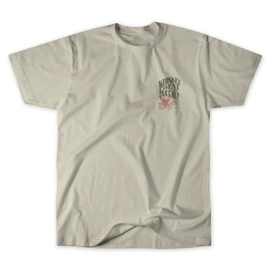 Whiskey Bent Hat Co. Buck Ivory Tee
