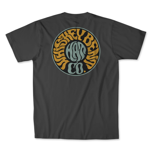 Whiskey Bent Hat Co. Sike Charcoal Tee