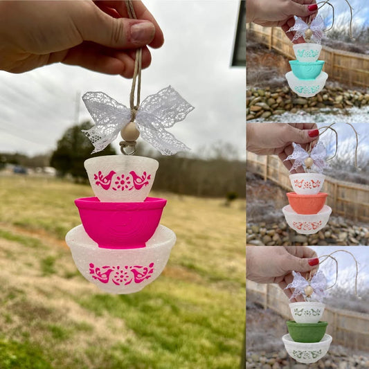 Vintage Bowl Freshie