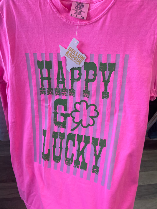 Happy Go Lucky Tee