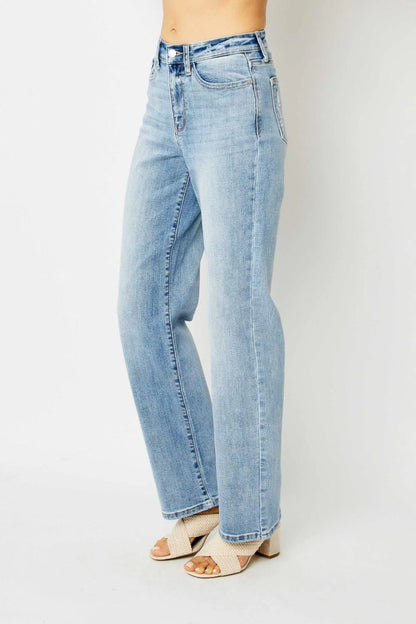 Judy Blue Heidi Straight Jeans