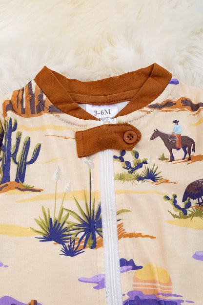 Baby Boy Wild West Romper