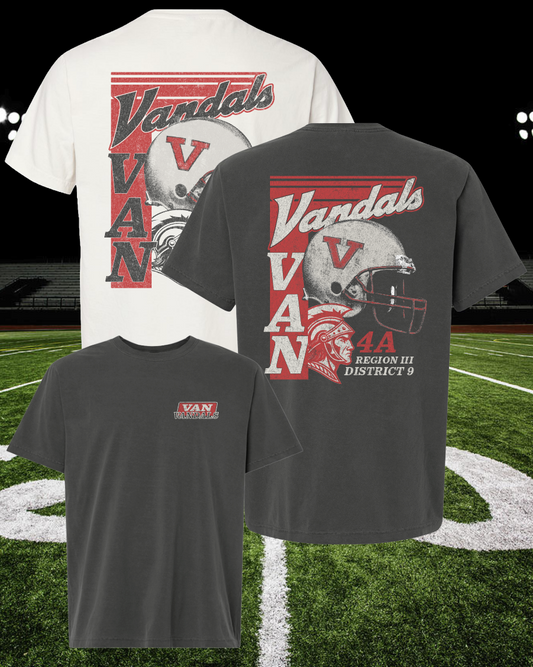 Retro Mascot Van Vandals Tee