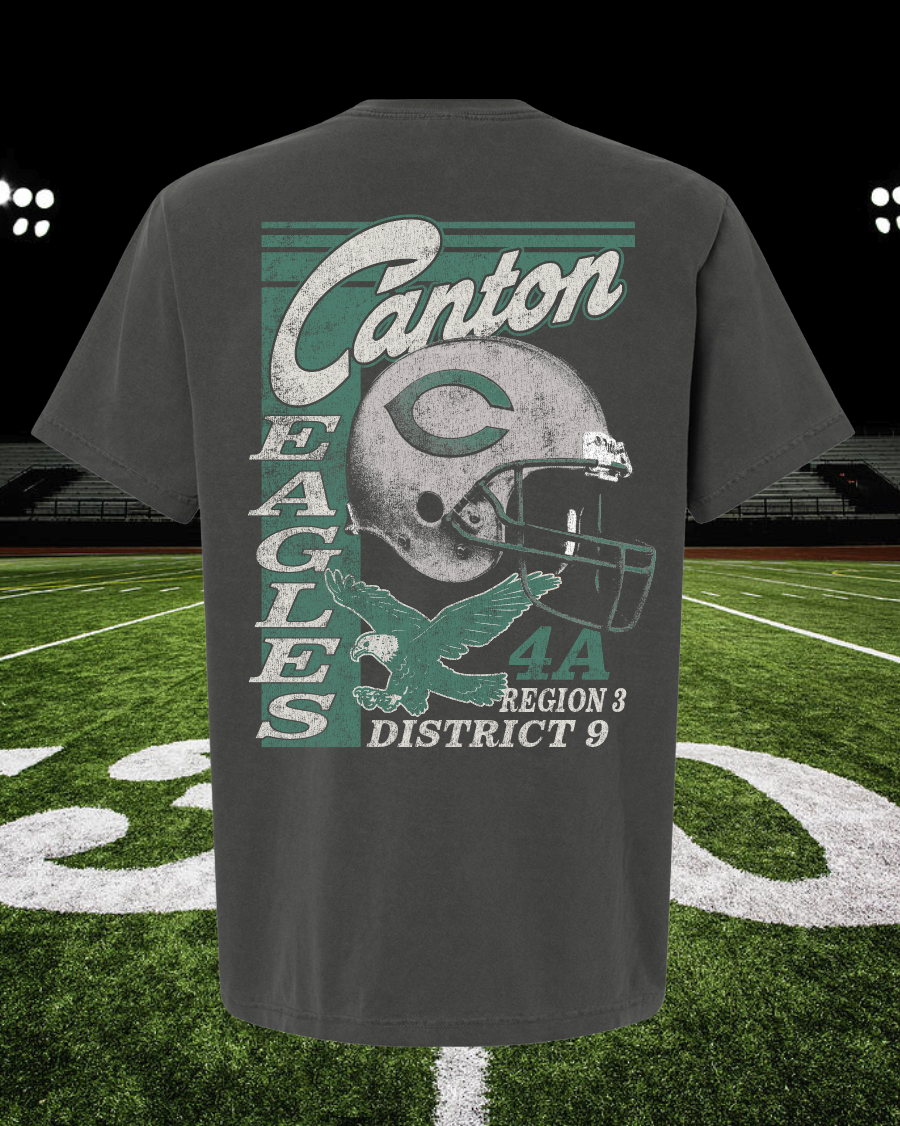 PREORDER** Retro Mascot Canton Eagles Tee – Bellum&Rogue