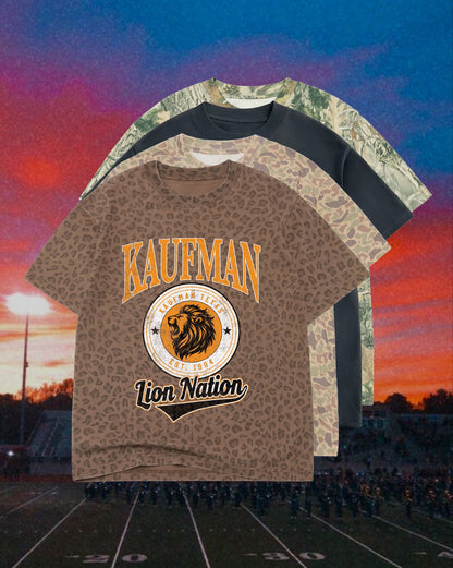 **PREORDER** ADULT Vintage Badge Mascot Tee (Texas)