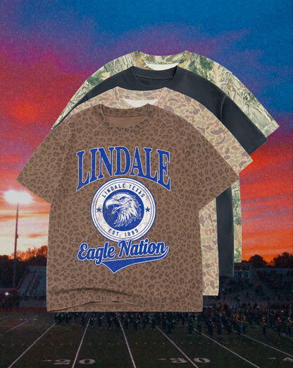 **PREORDER** ADULT Vintage Badge Mascot Tee (Texas)
