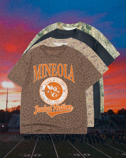 **PREORDER** ADULT Vintage Badge Mascot Tee (Texas)