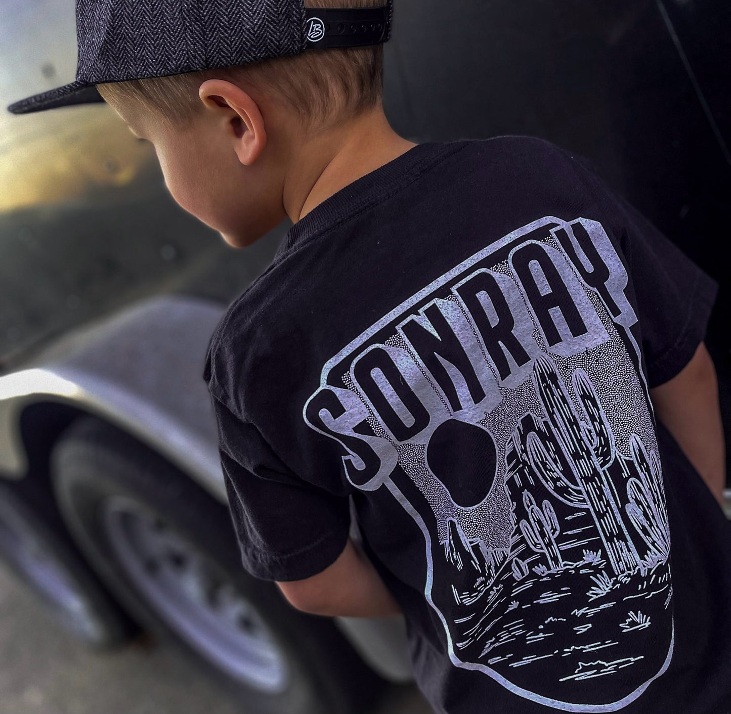 Kids SonRay Black Desert Tee