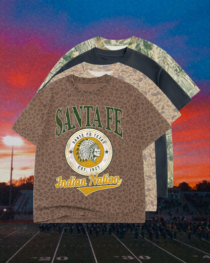 **PREORDER** ADULT Vintage Badge Mascot Tee (Texas)