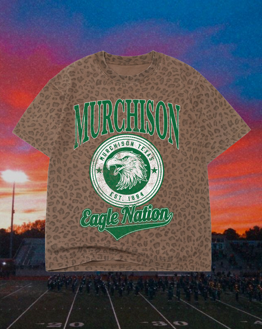 **PREORDER** Adult Vintage Badge Murchison Eagles Oversized Tee