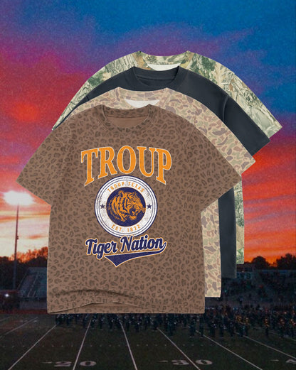 **PREORDER** ADULT Vintage Badge Mascot Tee (Texas)