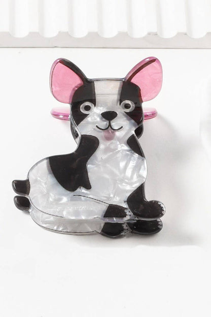 Acetate Dog Claw Clip