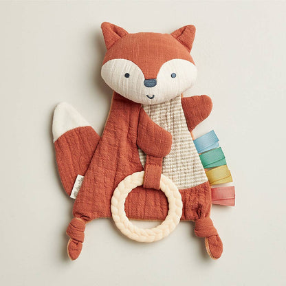 Itzy Ritzy Fox Crinkle™ Sensory Toy with Teether