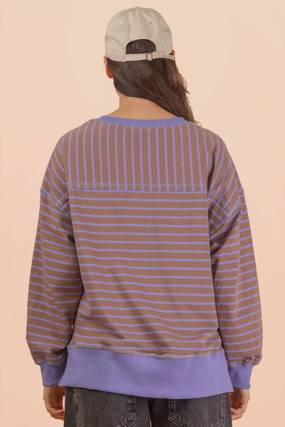 Poppy Oversized Stripe Top