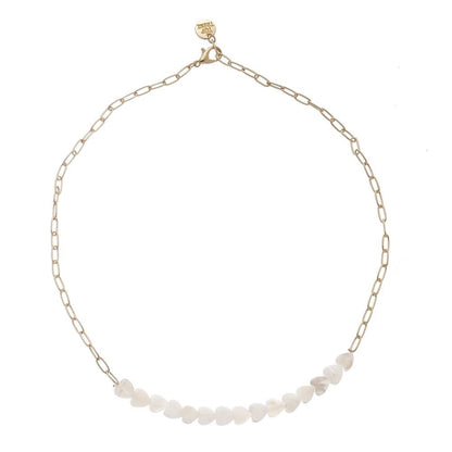 Girls Heart Shell Necklace