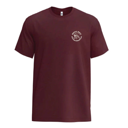 Mens Honey Hole Maroon Shop Tee