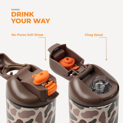 HydroJug Boys Duck Camo Ease2o Water Bottle